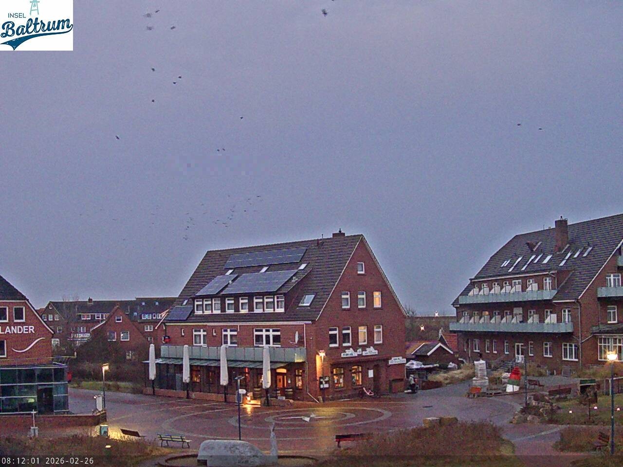 Archived image Webcam Market Square Baltrum