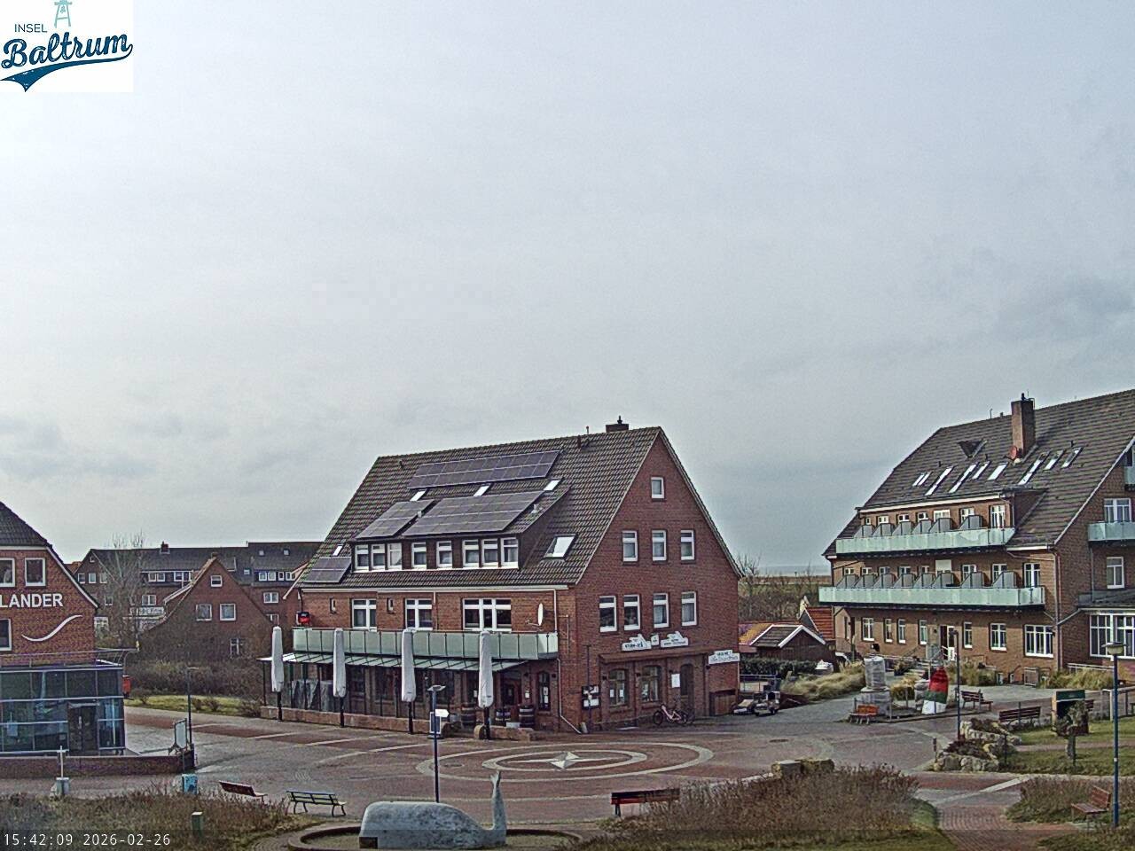 Archived image Webcam Market Square Baltrum