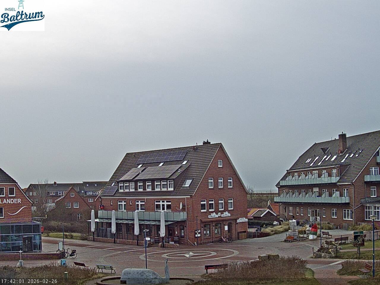 Archived image Webcam Market Square Baltrum