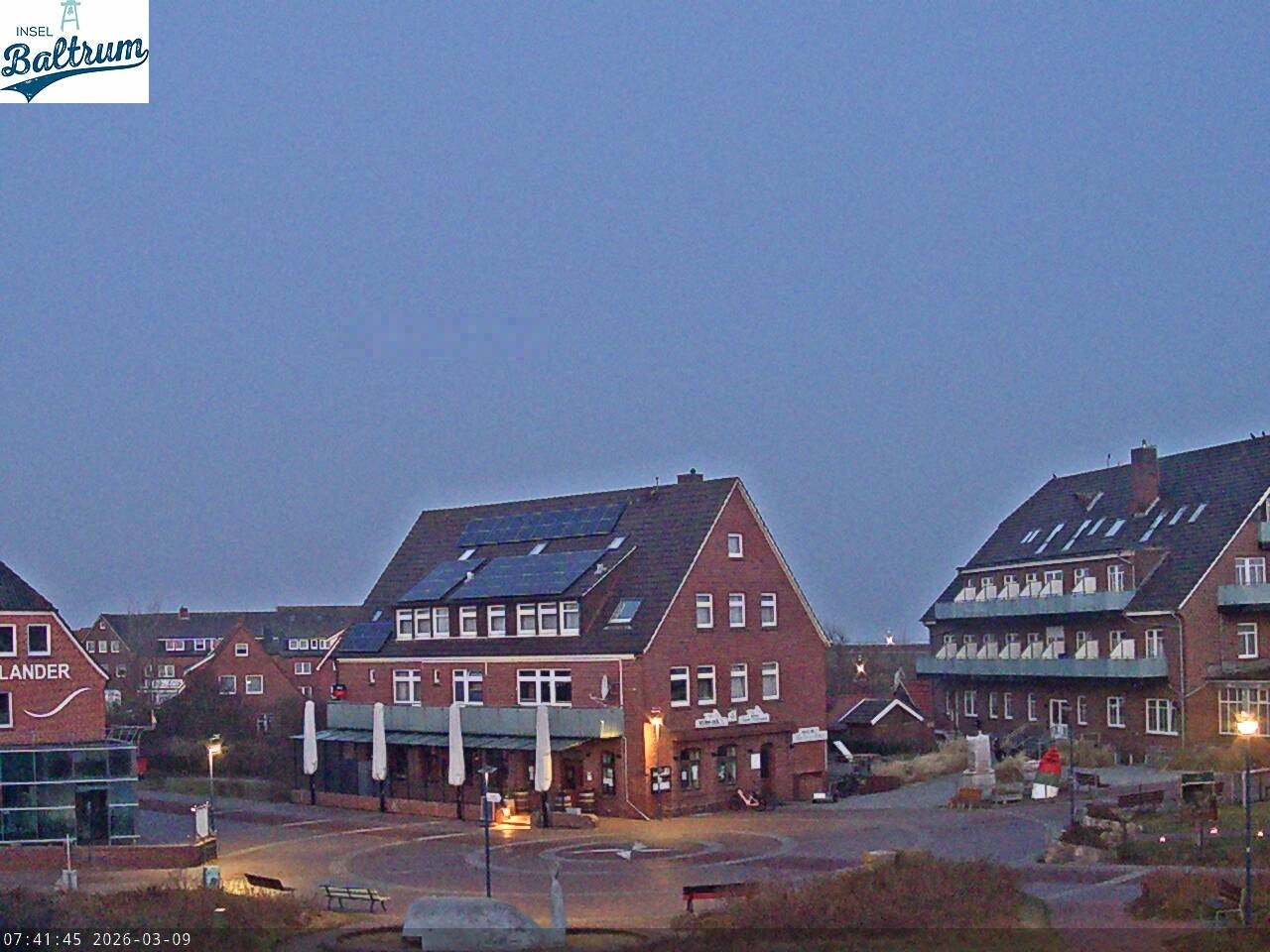 Archiv Foto Webcam Marktplatz Baltrum