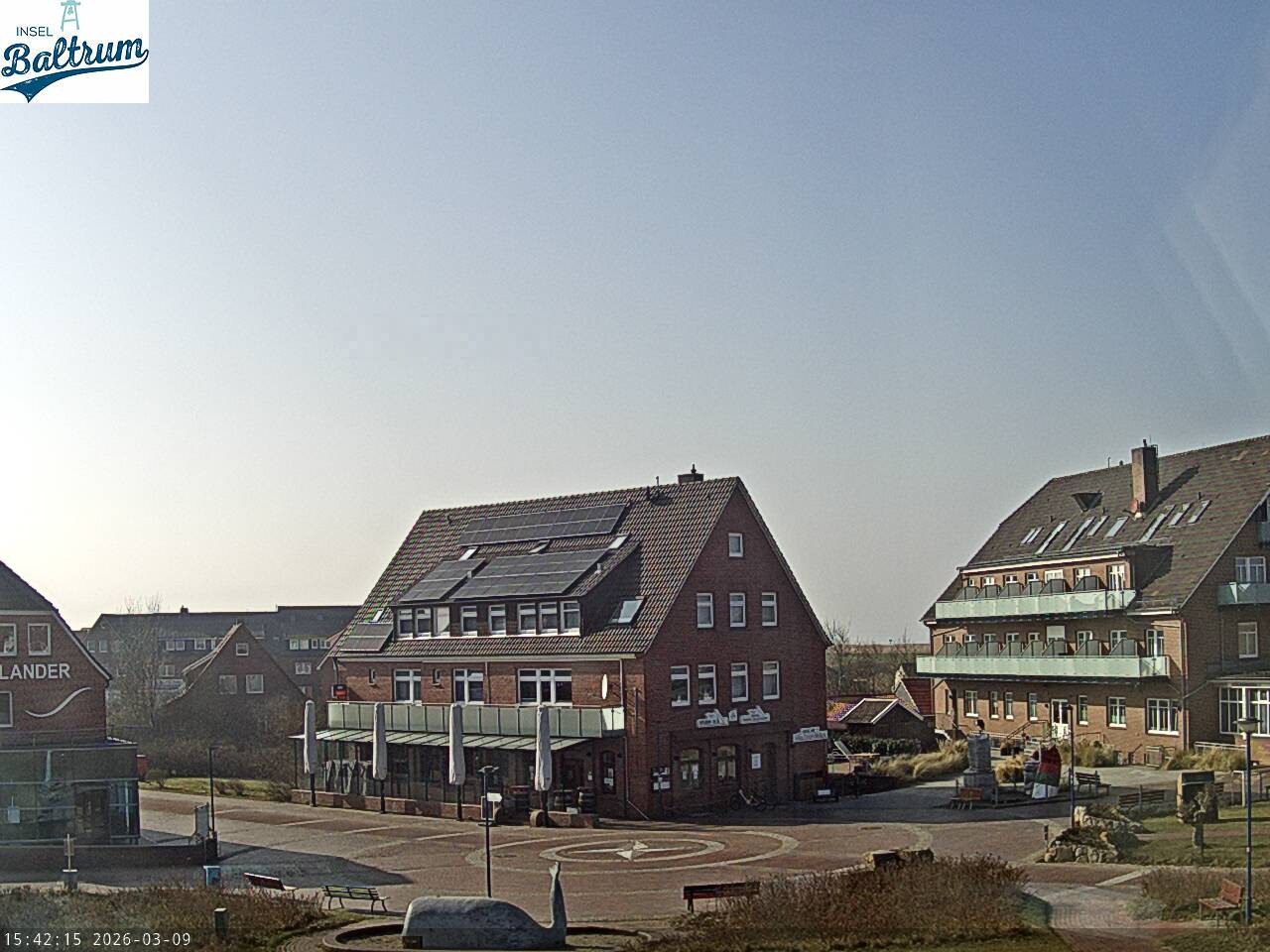 Archiv Foto Webcam Marktplatz Baltrum