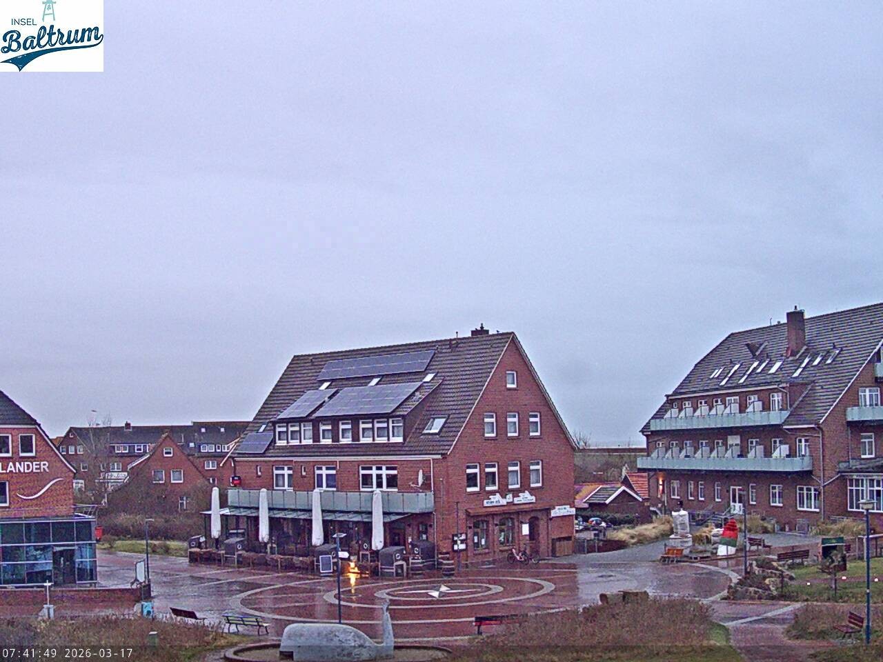 Archiv Foto Webcam Marktplatz Baltrum