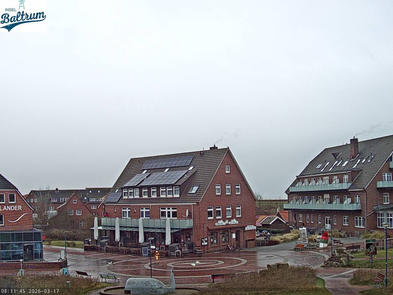 Archiv Foto Webcam Marktplatz Baltrum