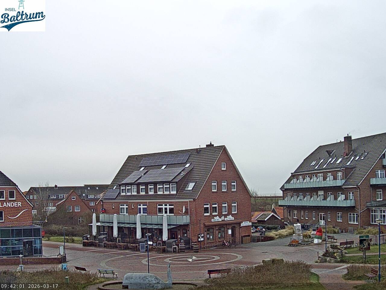 Archiv Foto Webcam Marktplatz Baltrum