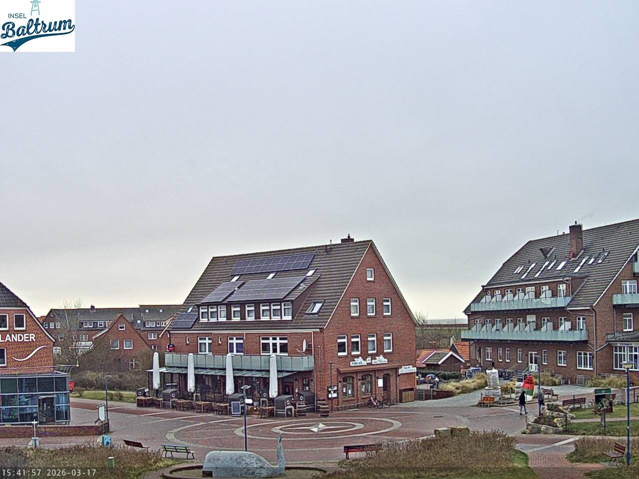 Archiv Foto Webcam Marktplatz Baltrum