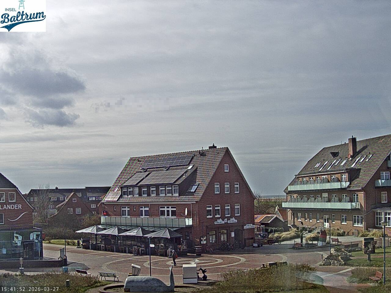 Archiv Foto Webcam Marktplatz Baltrum