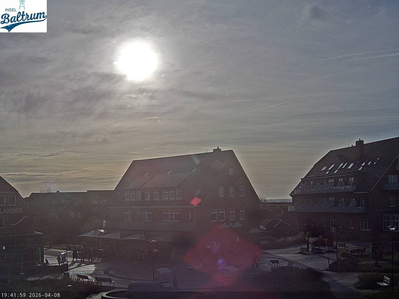 Archiv Foto Webcam Marktplatz Baltrum