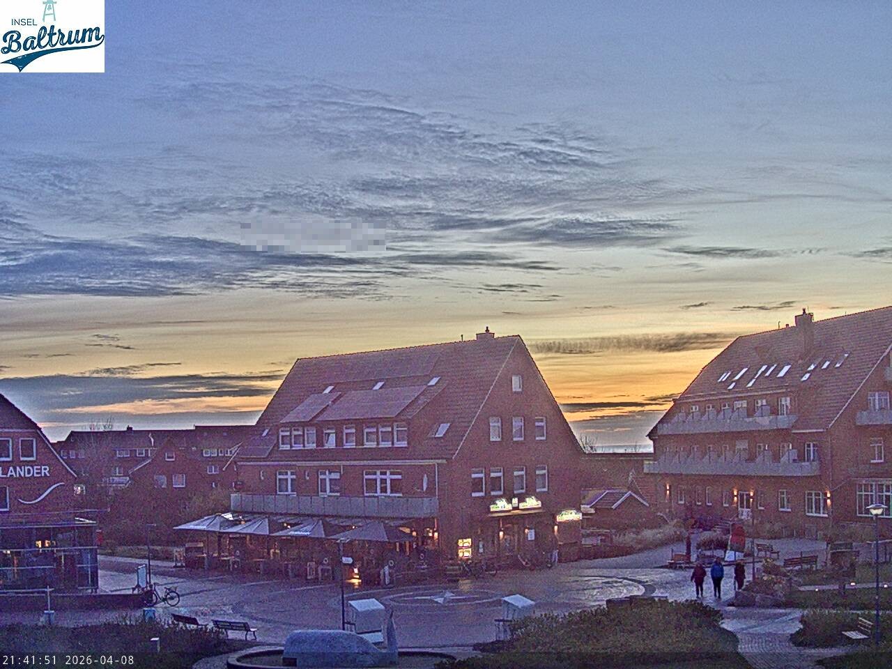 Archived image Webcam Market Square Baltrum