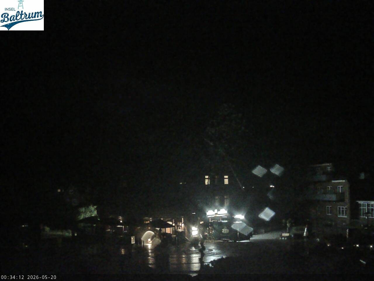 Archiv Foto Webcam Marktplatz Baltrum
