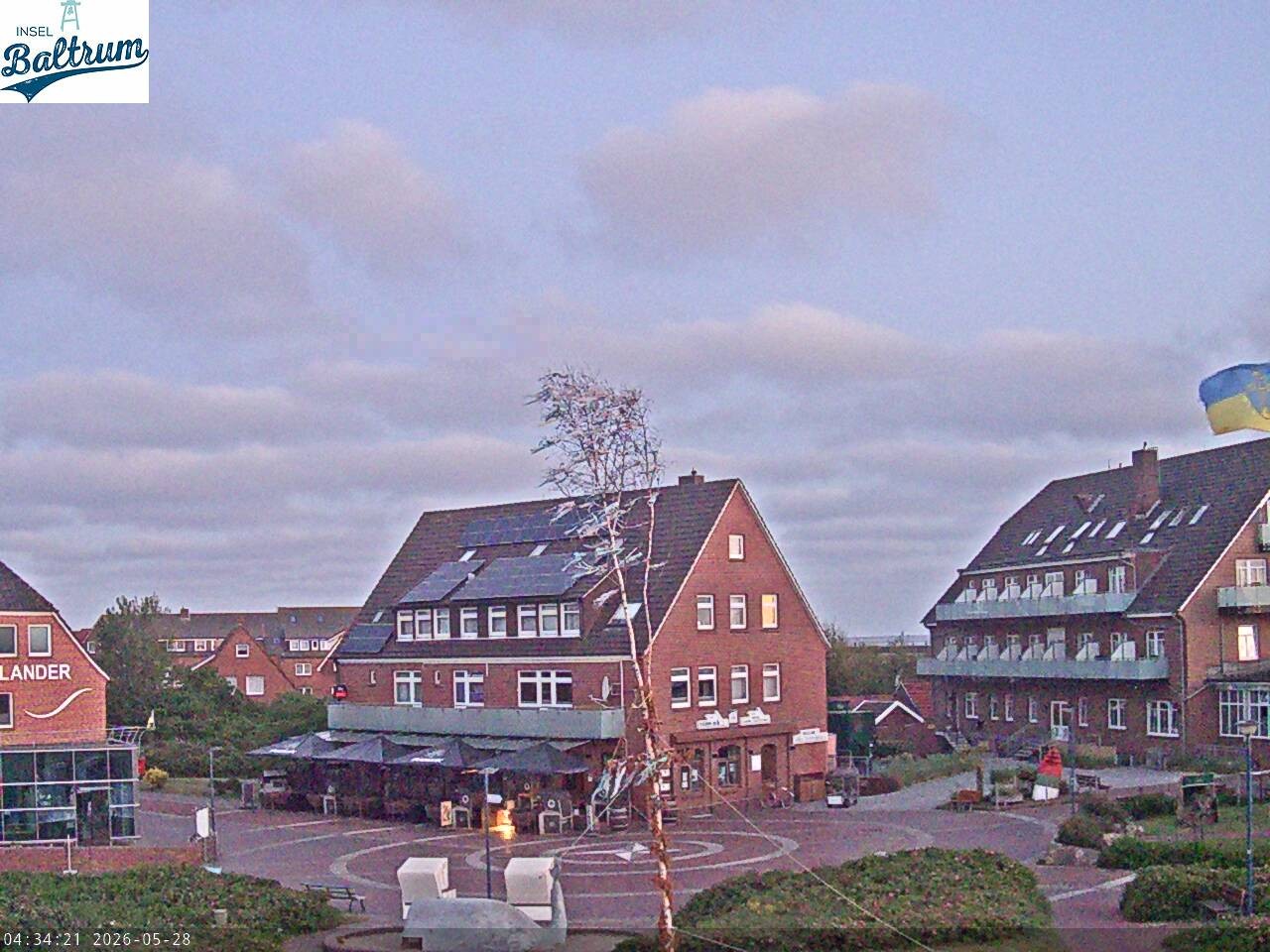 Archiv Foto Webcam Marktplatz Baltrum