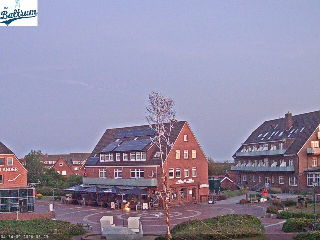 Archiv Foto Webcam Marktplatz Baltrum