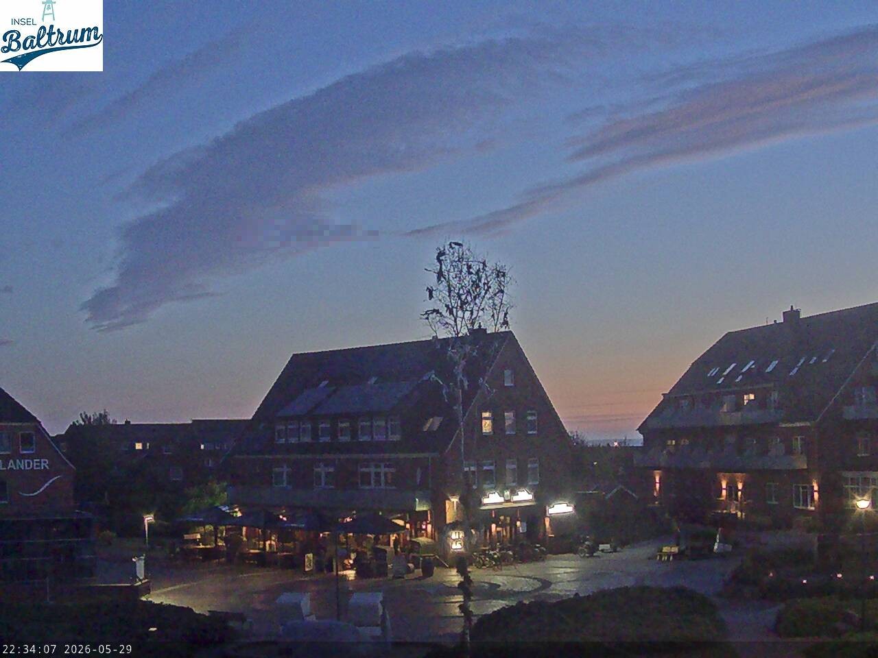 Archiv Foto Webcam Marktplatz Baltrum