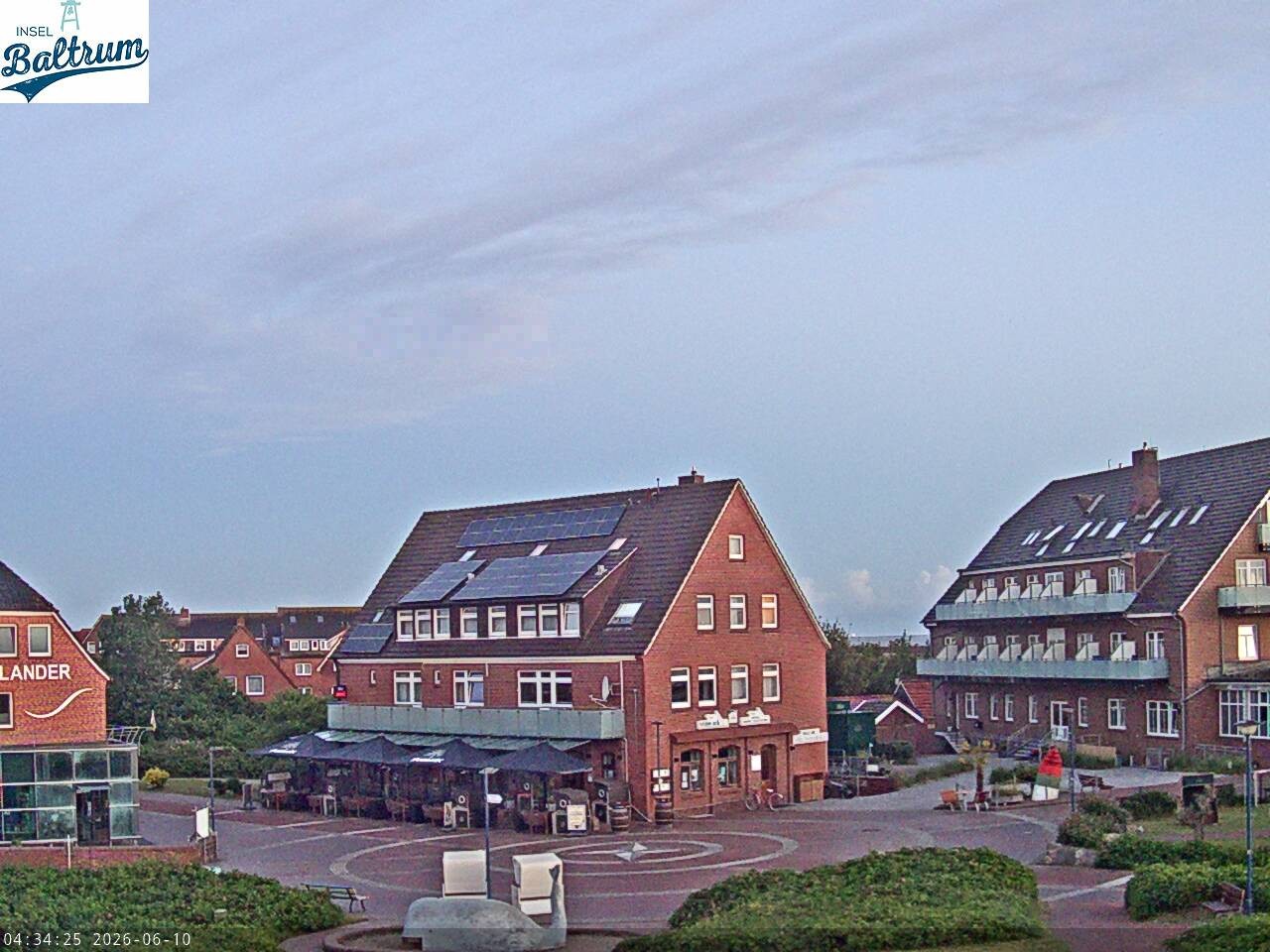 Archiv Foto Webcam Marktplatz Baltrum