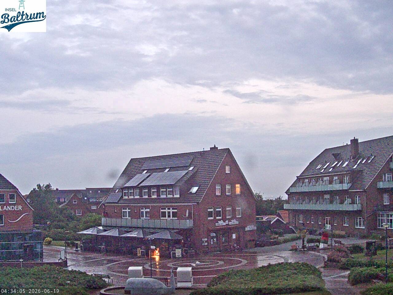 Archiv Foto Webcam Marktplatz Baltrum
