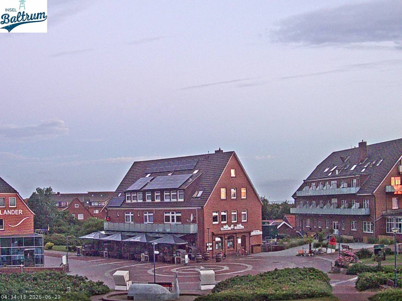 Archiv Foto Webcam Marktplatz Baltrum