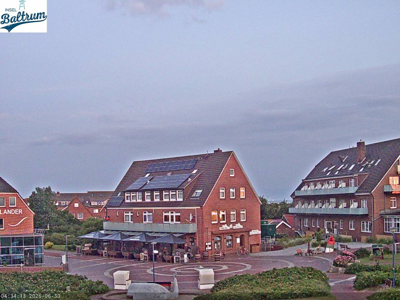 Archiv Foto Webcam Marktplatz Baltrum