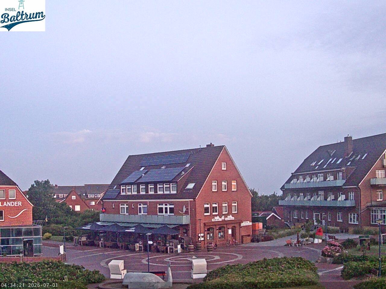 Archiv Foto Webcam Marktplatz Baltrum