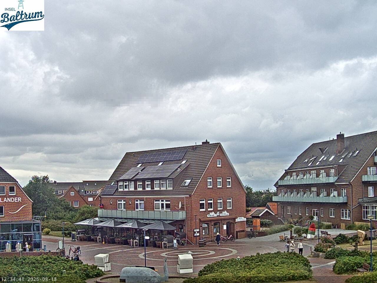Archiv Foto Webcam Marktplatz Baltrum