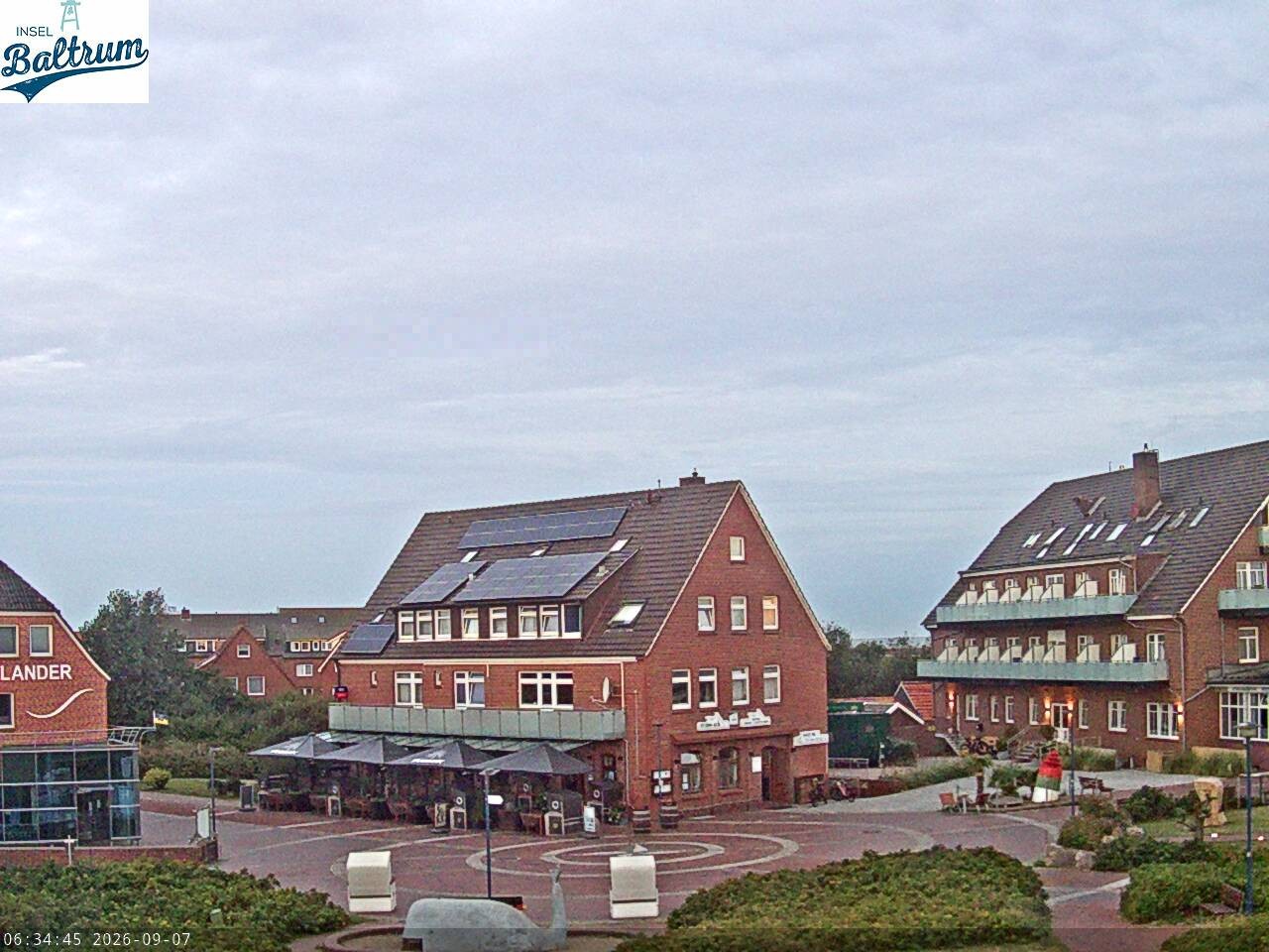 Archiv Foto Webcam Marktplatz Baltrum