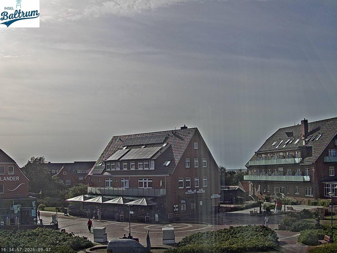 Archiv Foto Webcam Marktplatz Baltrum