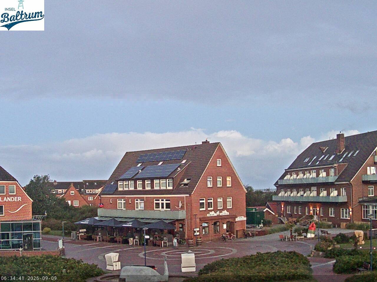 Archiv Foto Webcam Marktplatz Baltrum
