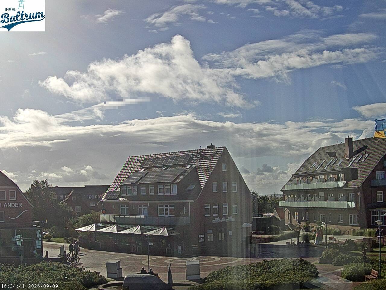 Archiv Foto Webcam Marktplatz Baltrum