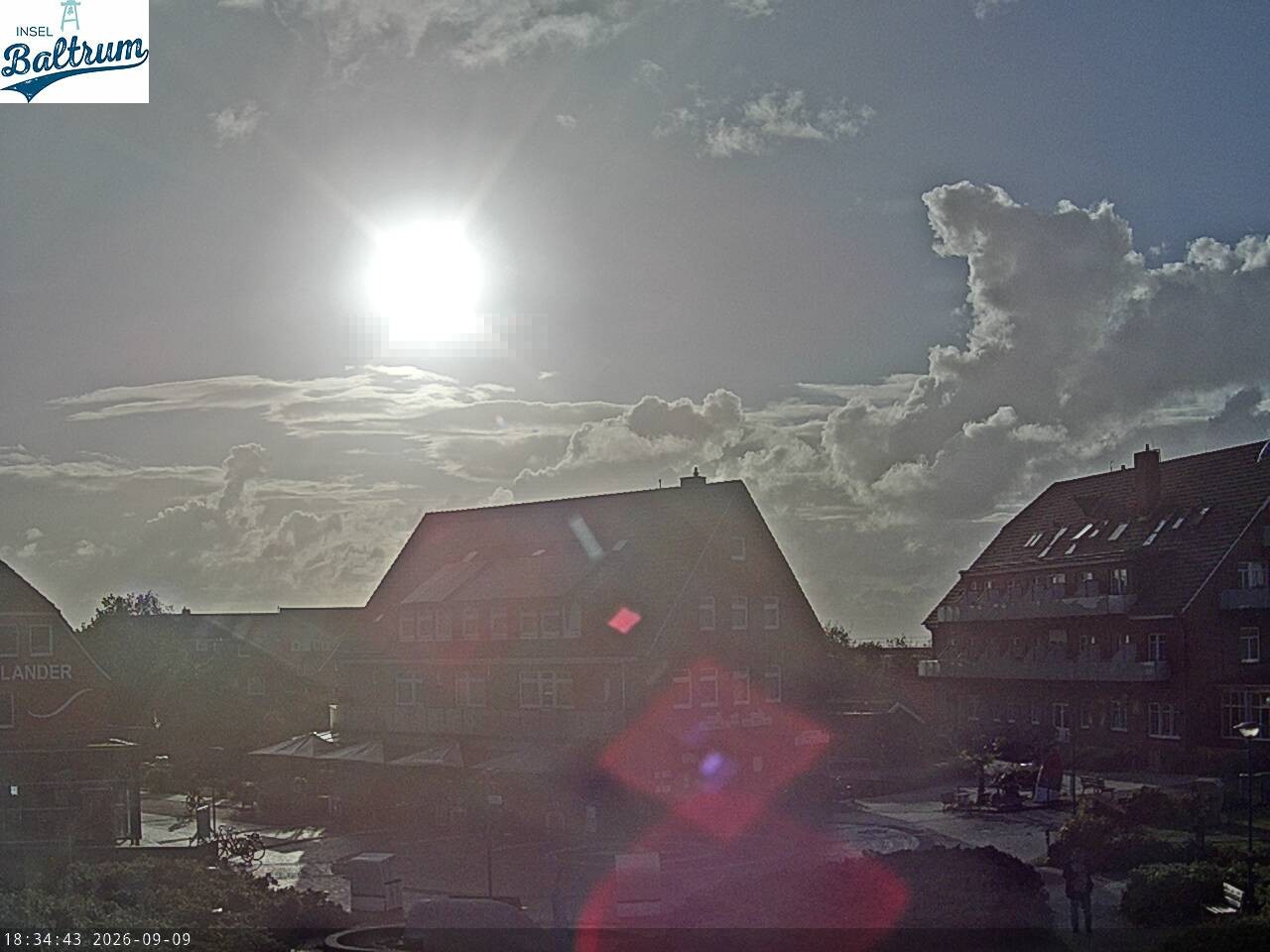 Archiv Foto Webcam Marktplatz Baltrum