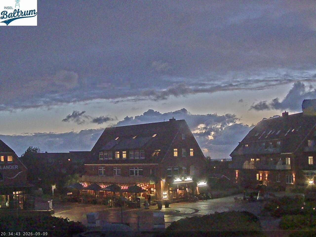 Archiv Foto Webcam Marktplatz Baltrum