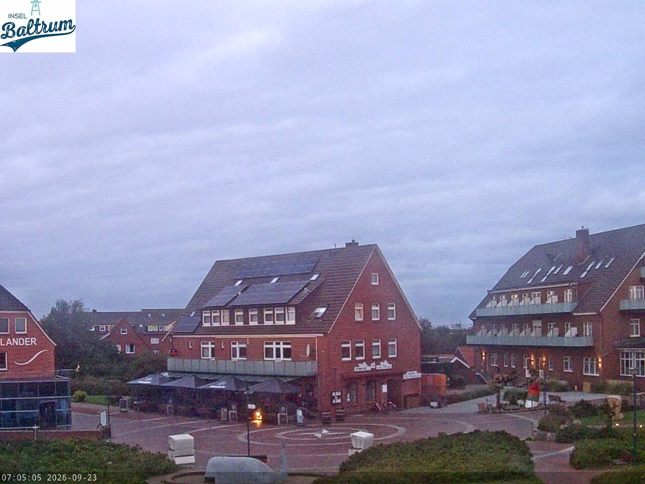 Archiv Foto Webcam Marktplatz Baltrum