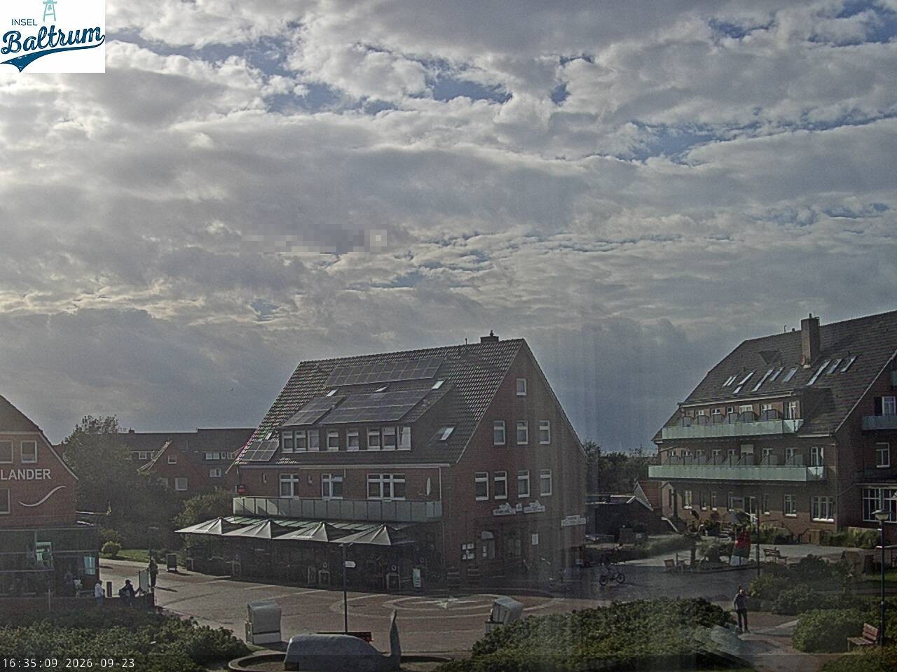 Archiv Foto Webcam Marktplatz Baltrum