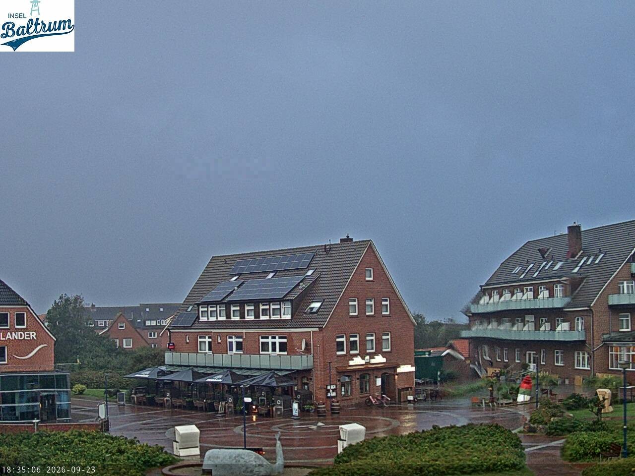 Archiv Foto Webcam Marktplatz Baltrum