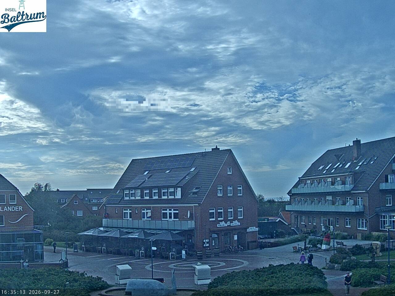 Archiv Foto Webcam Marktplatz Baltrum