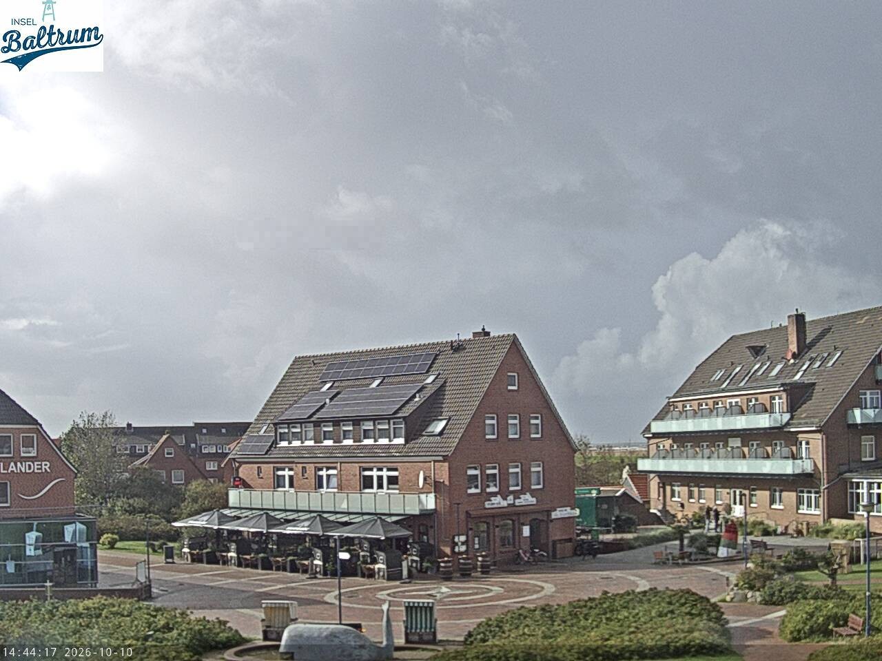 Archiv Foto Webcam Marktplatz Baltrum
