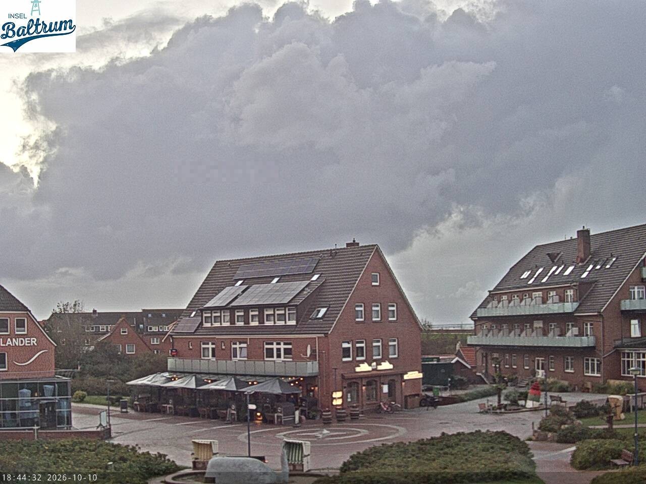 Archiv Foto Webcam Marktplatz Baltrum