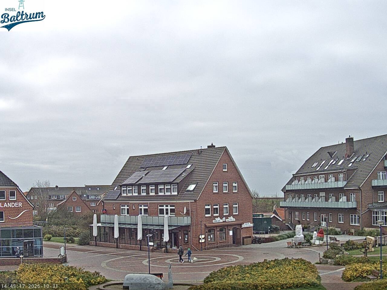 Archiv Foto Webcam Marktplatz Baltrum