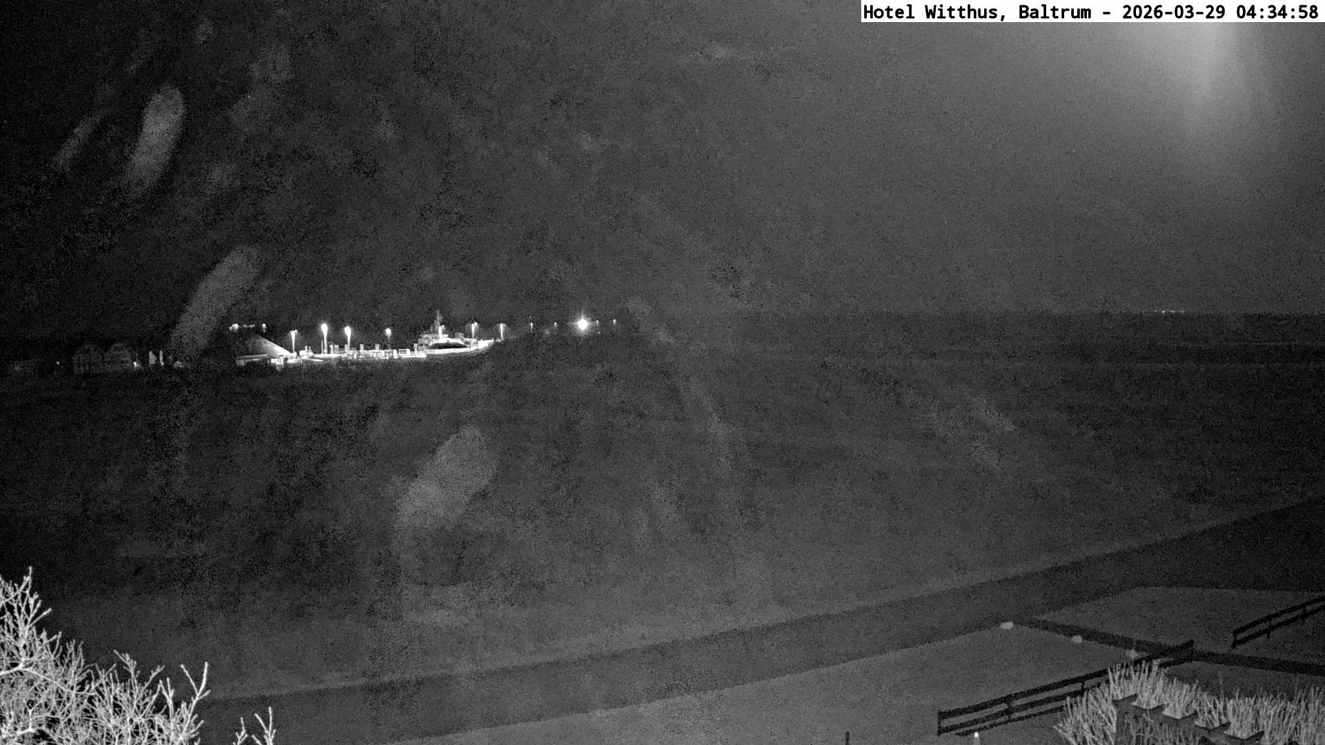 Archiv Foto Webcam Blick vom Hotel Witthus in Baltrum