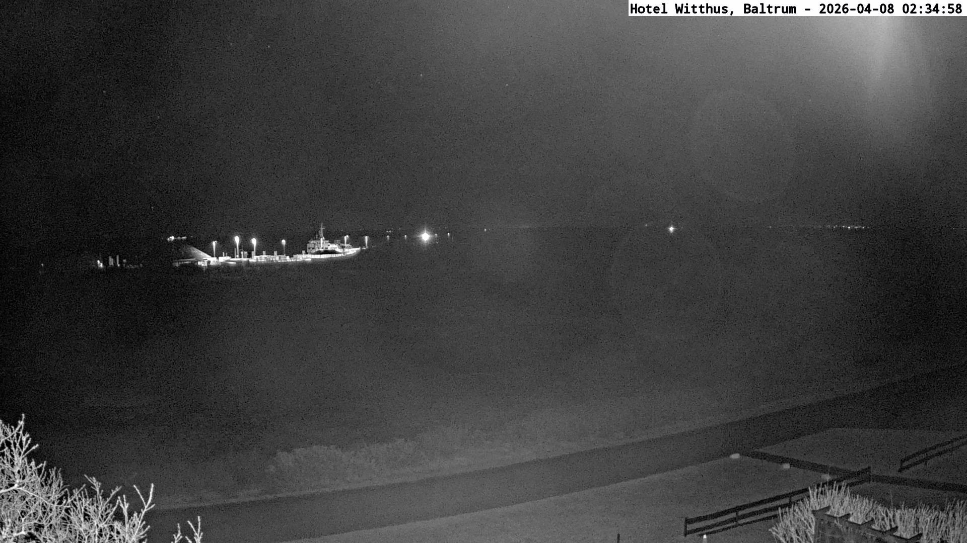 Archiv Foto Webcam Blick vom Hotel Witthus in Baltrum