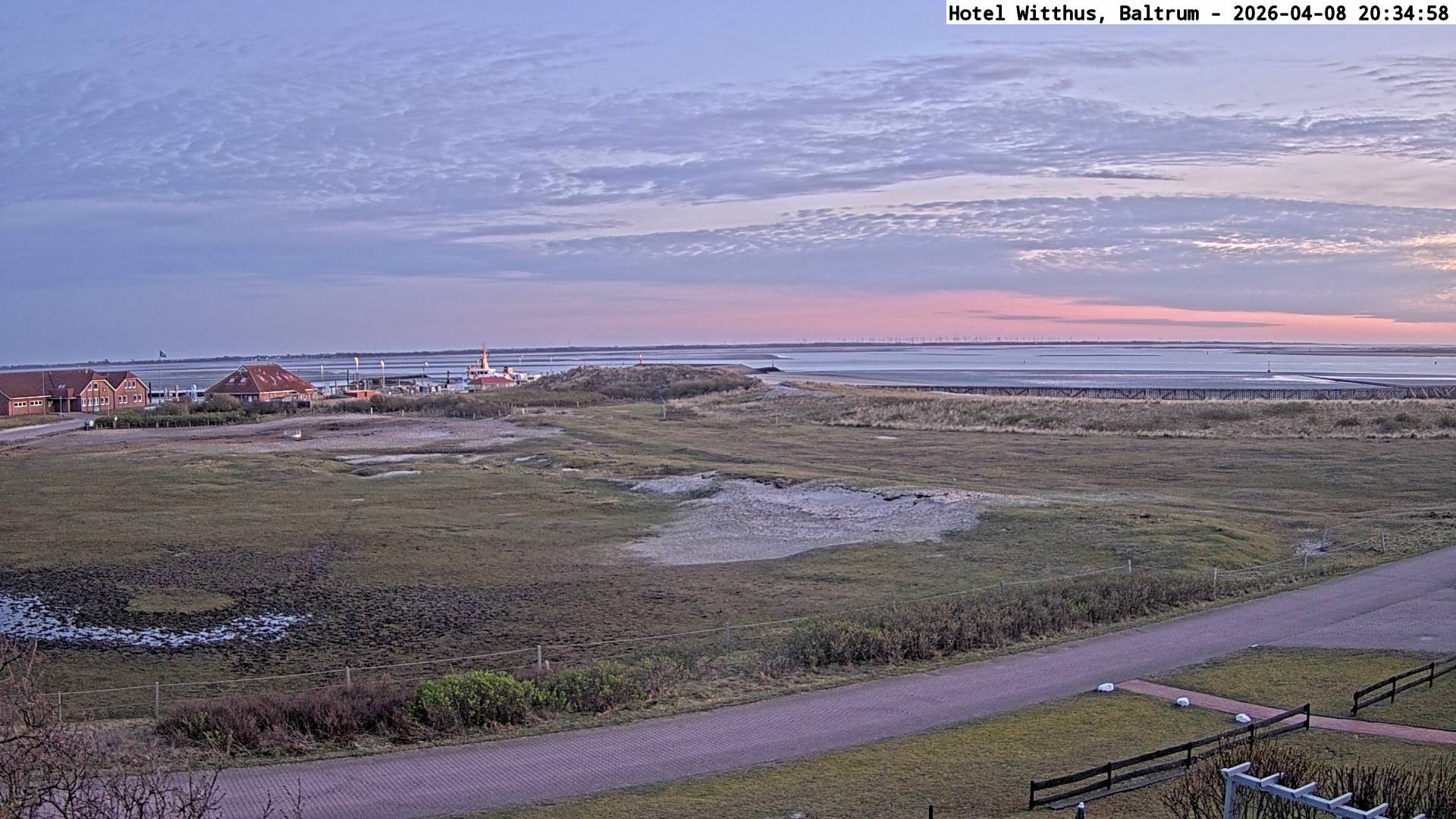 Archiv Foto Webcam Blick vom Hotel Witthus in Baltrum