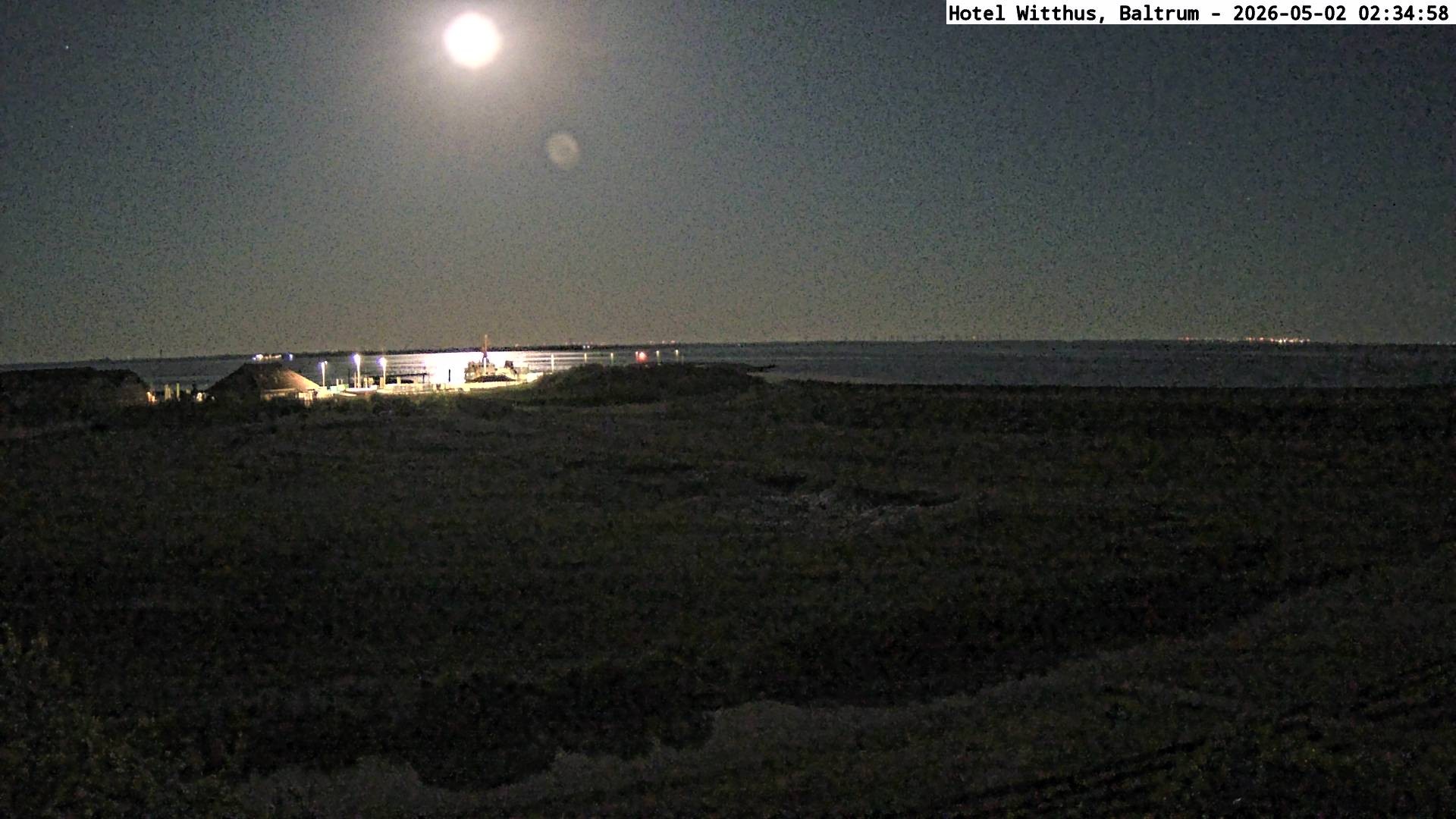 Archiv Foto Webcam Blick vom Hotel Witthus in Baltrum