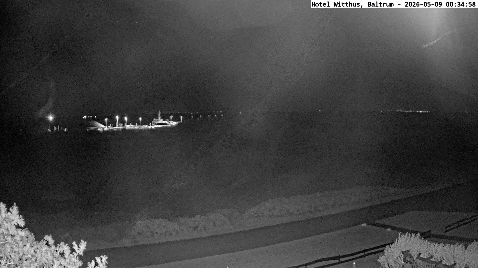 Archiv Foto Webcam Blick vom Hotel Witthus in Baltrum
