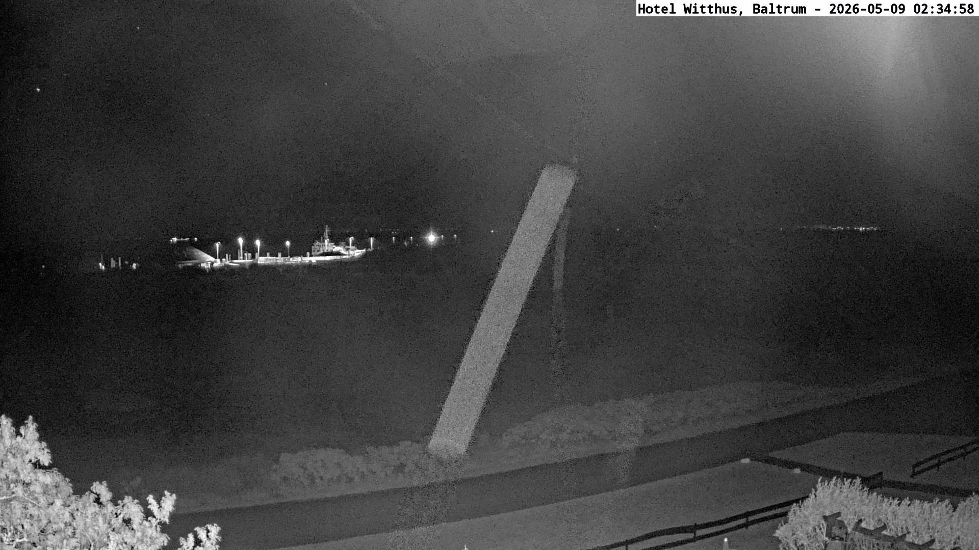 Archiv Foto Webcam Blick vom Hotel Witthus in Baltrum