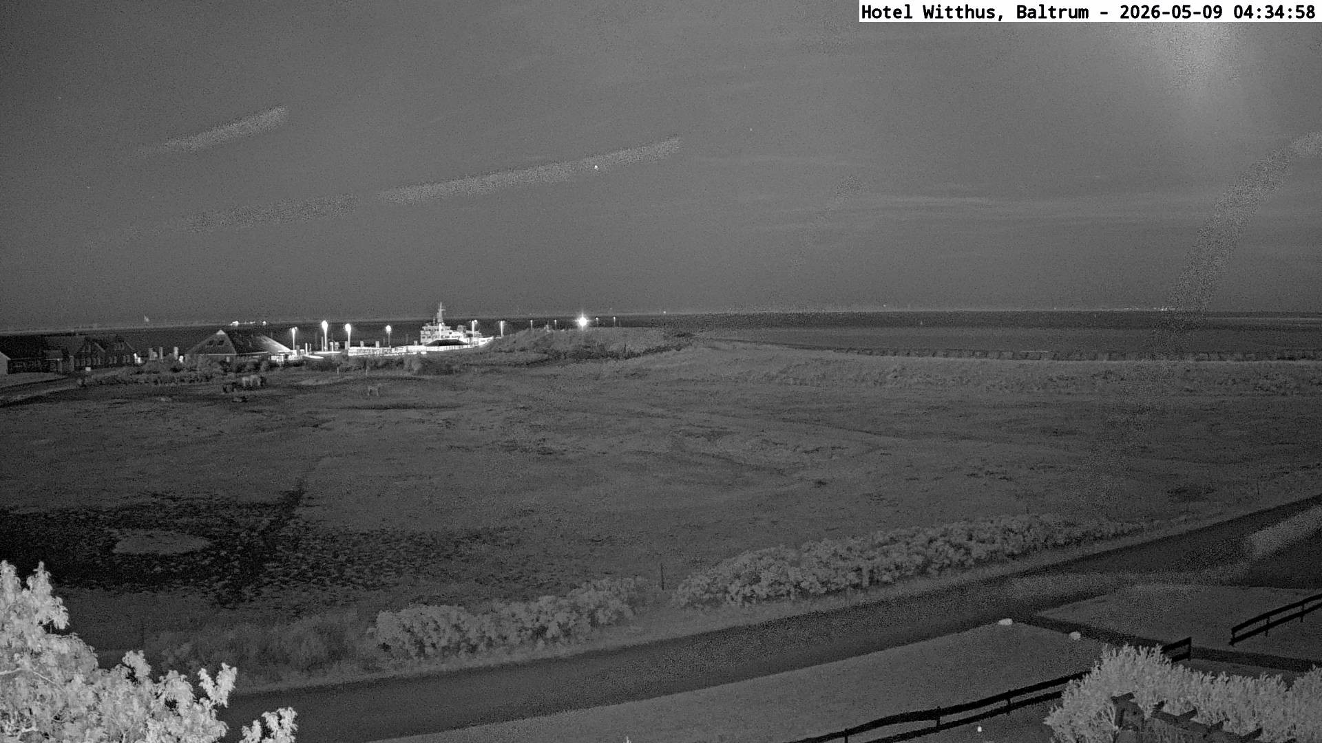Archiv Foto Webcam Blick vom Hotel Witthus in Baltrum