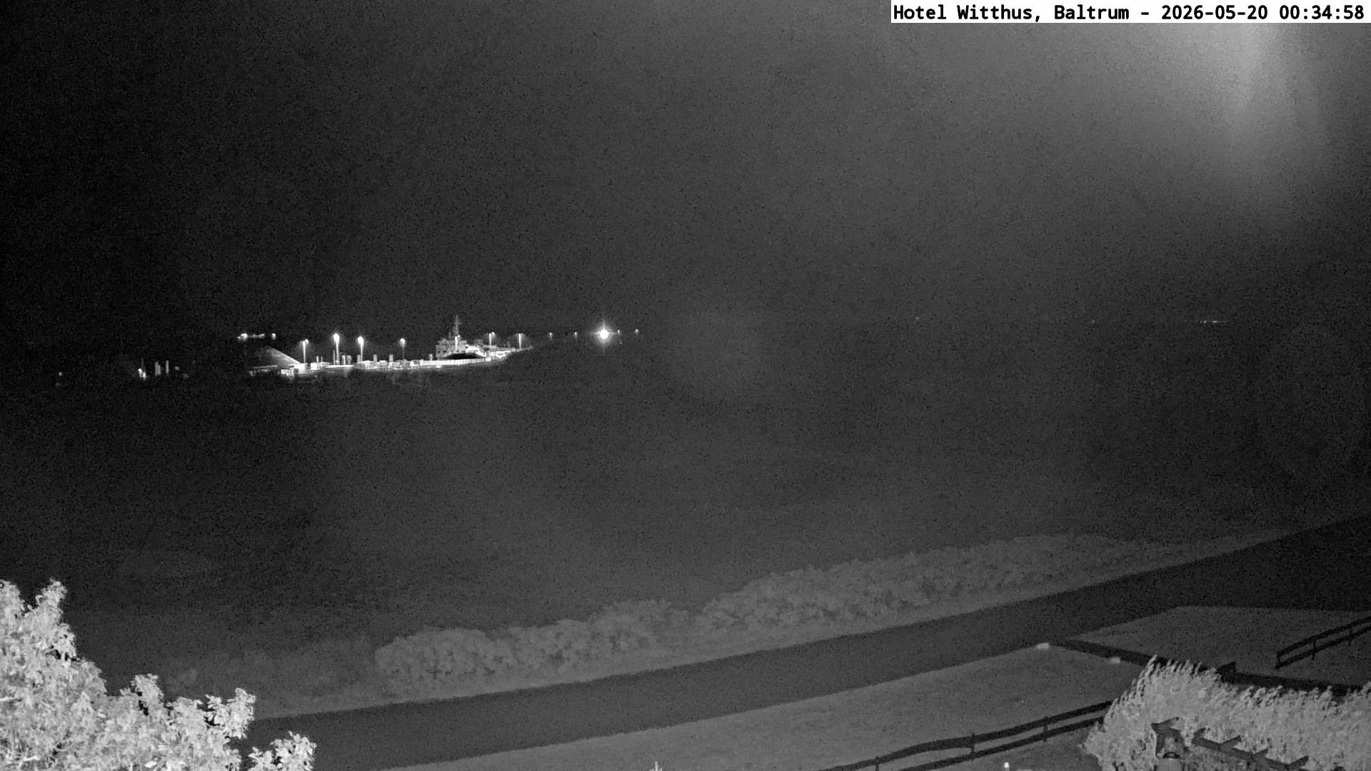 Archiv Foto Webcam Blick vom Hotel Witthus in Baltrum