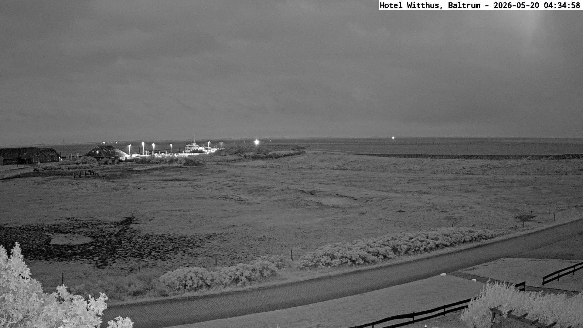 Archiv Foto Webcam Blick vom Hotel Witthus in Baltrum