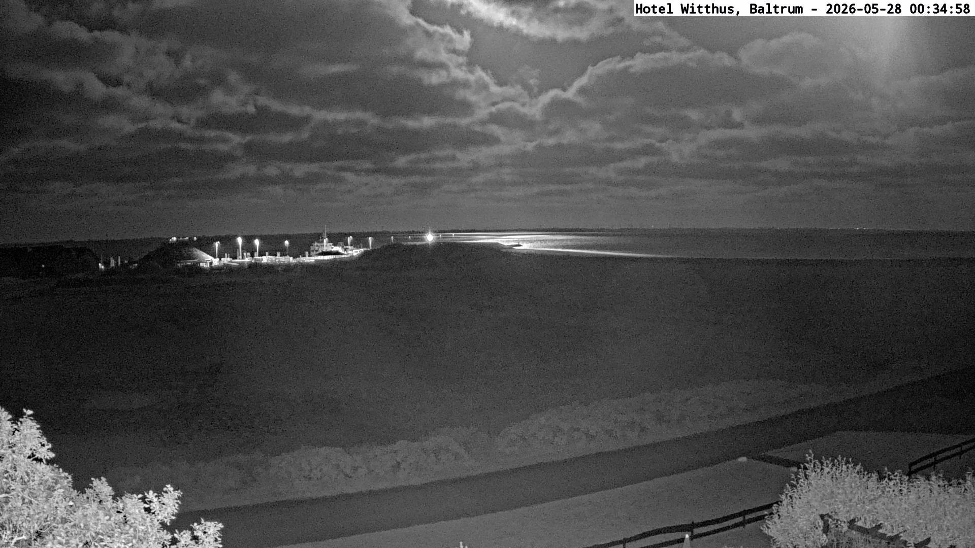 Archiv Foto Webcam Blick vom Hotel Witthus in Baltrum