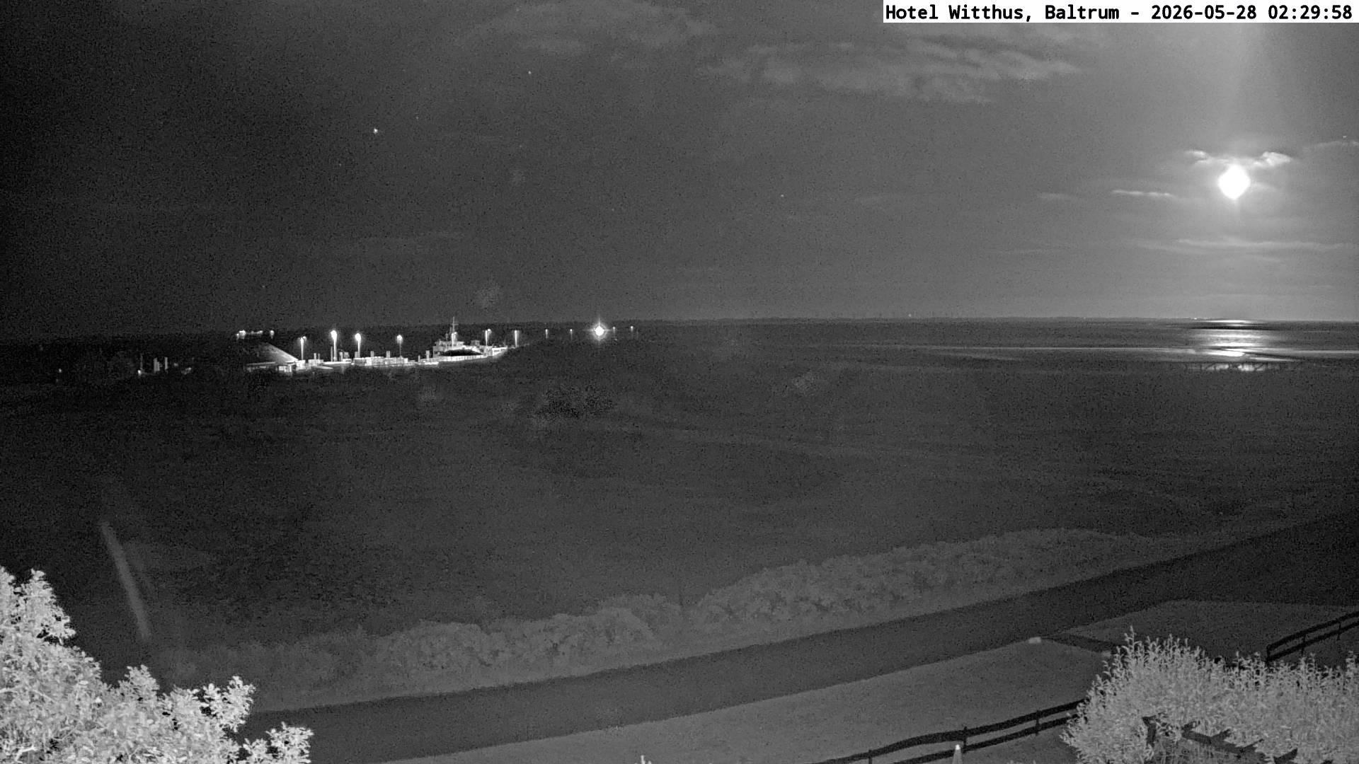 Archiv Foto Webcam Blick vom Hotel Witthus in Baltrum