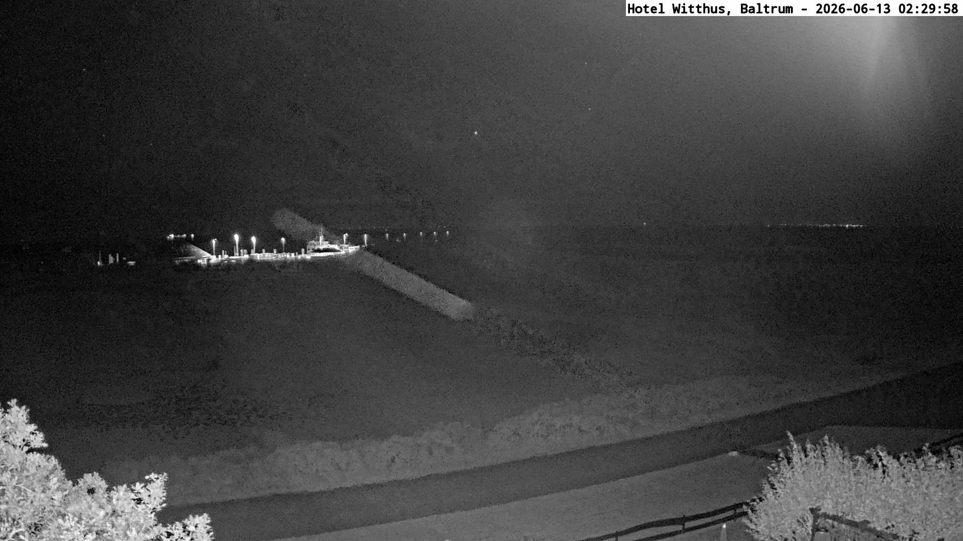 Archived image Webcam View of the harbour in Baltrum