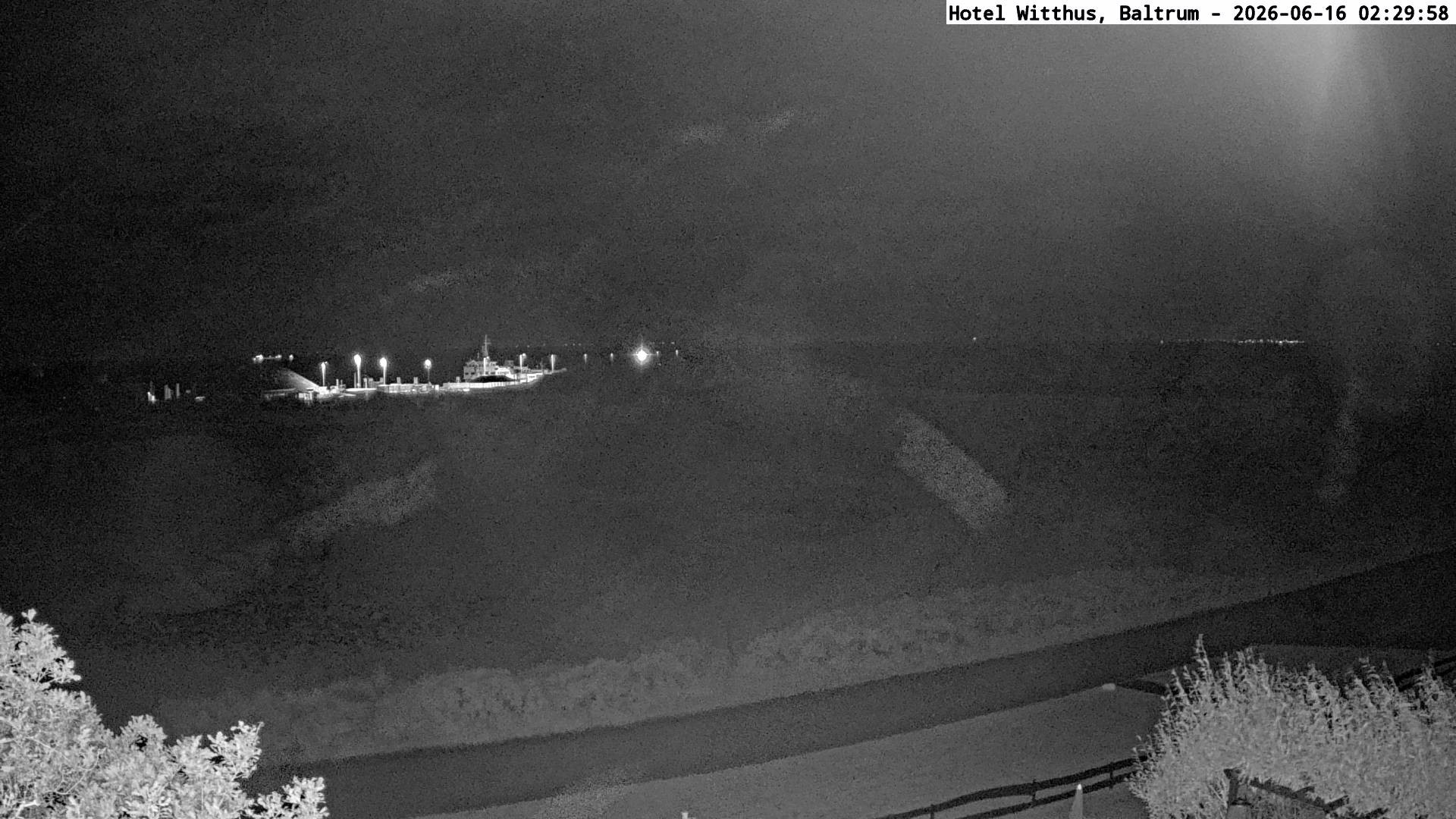 Archiv Foto Webcam Blick vom Hotel Witthus in Baltrum
