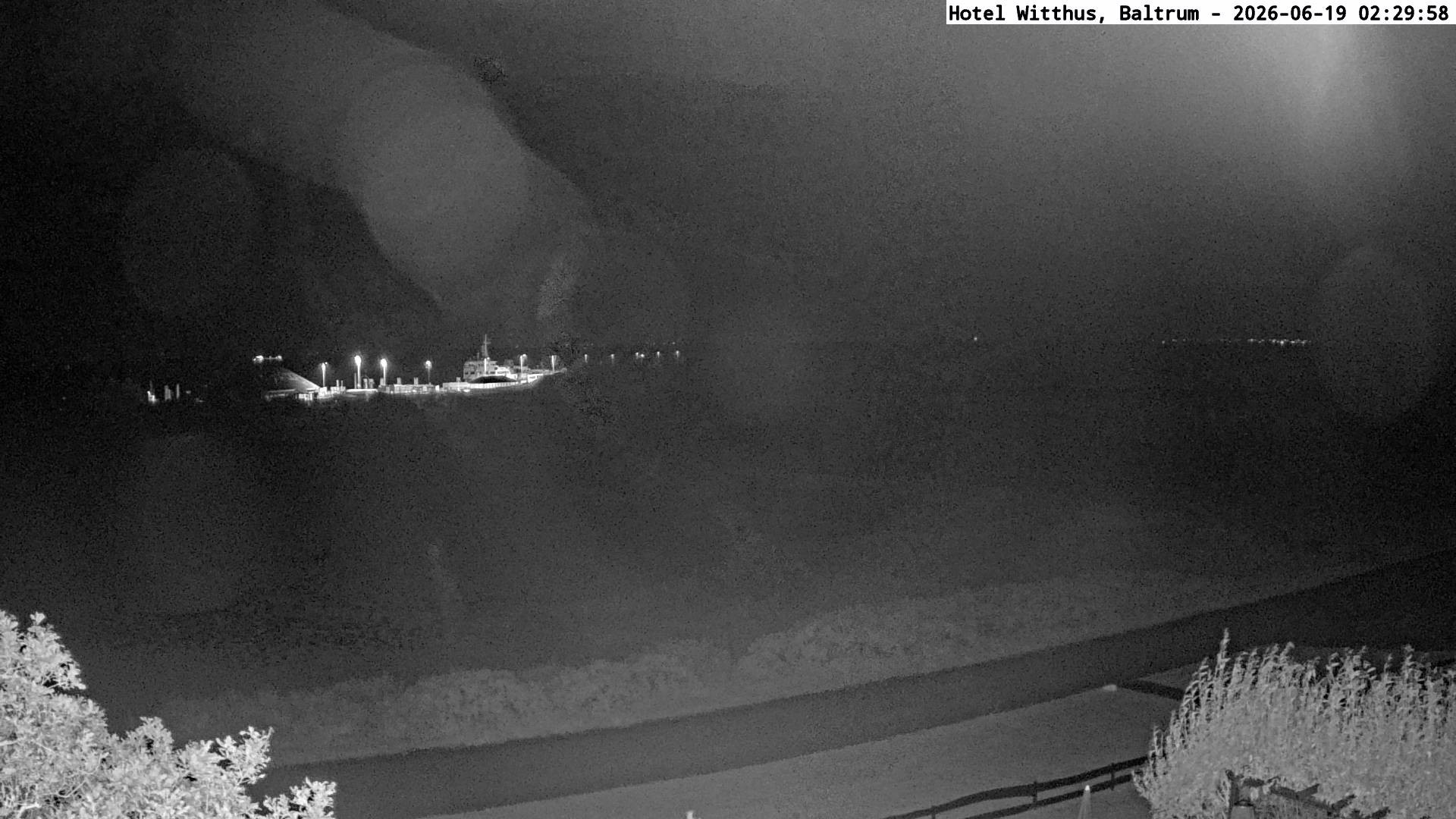 Archiv Foto Webcam Blick vom Hotel Witthus in Baltrum