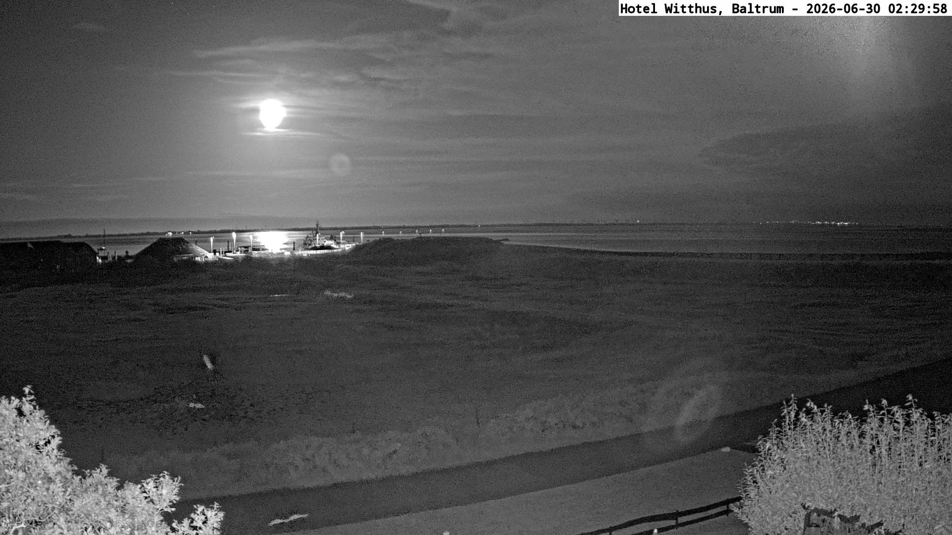 Archiv Foto Webcam Blick vom Hotel Witthus in Baltrum